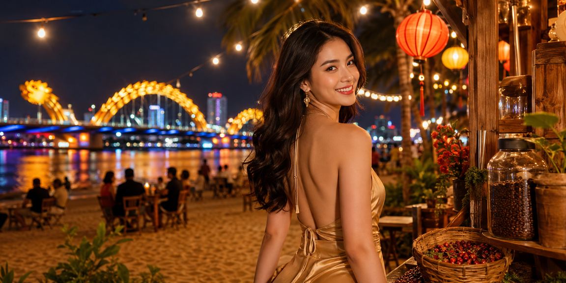 Người dùng tại Đà Nẵng kiểm tra thông tin tài khoản và ưu đãi VIP trên điện thoại cạnh ly cà phê