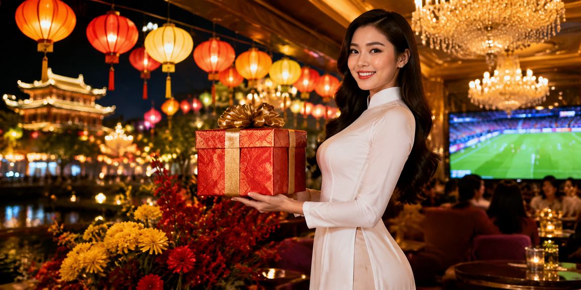 Người dùng tại Huế trải nghiệm slots jackpot trên điện thoại trong trang phục áo dài truyền thống